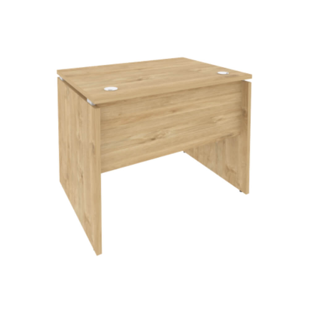 Стол письменный прямой 980x720x750 (Тиквуд Светлый, 980x720x750)