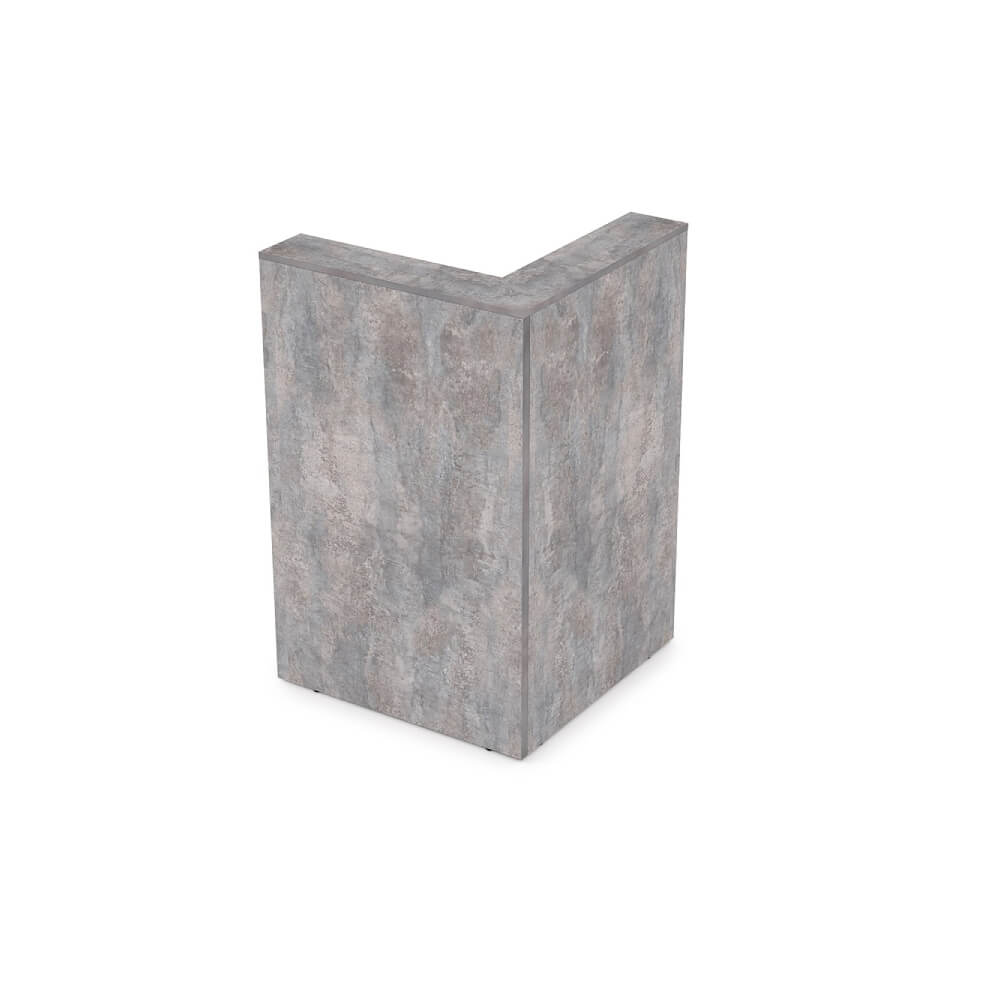 Модуль ресепшен угловой 727x727x1129 (Basalt, 727x727x1129)