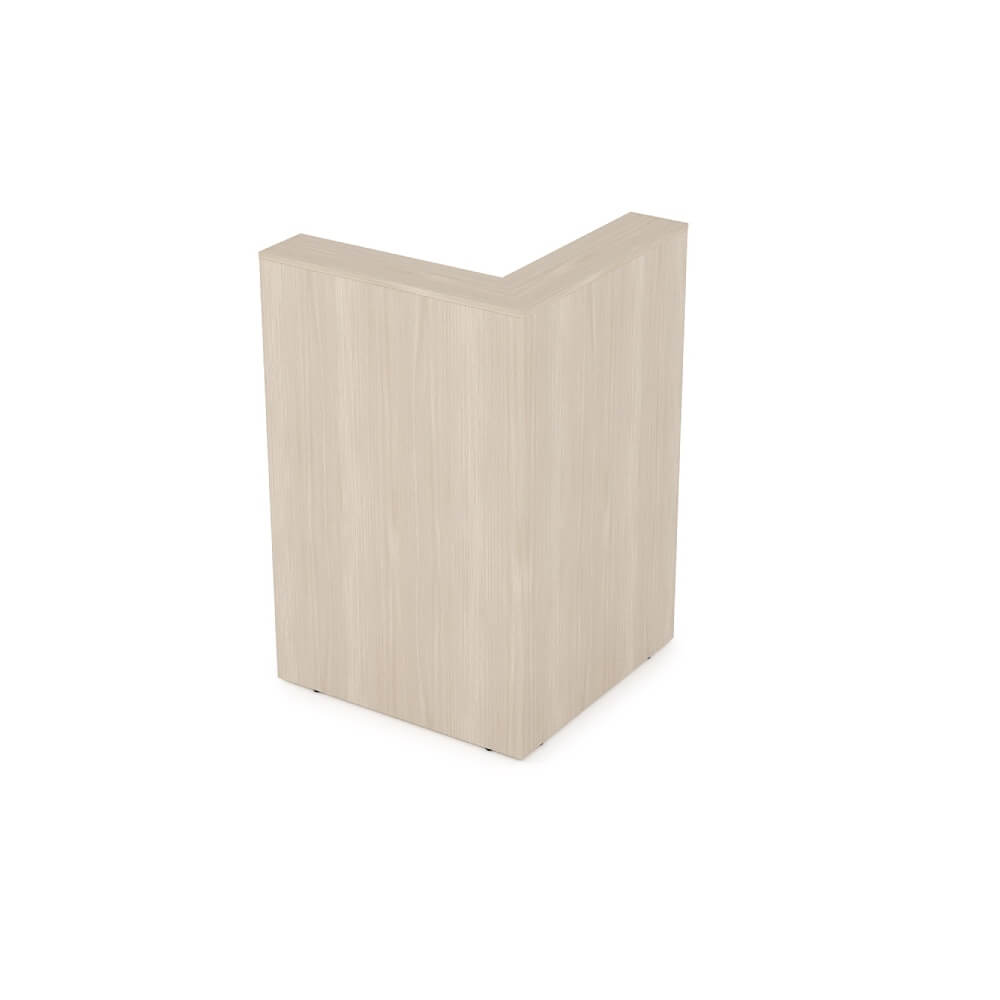 Модуль ресепшен угловой 727x727x1129 (Шамони Cветлый, 727x727x1129)