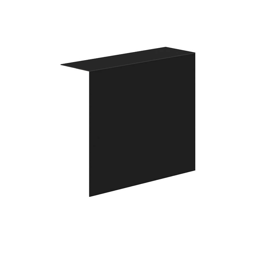 Фартук HPL прямой 800x250x679 (Чёрный Матовый, 800x250x679)