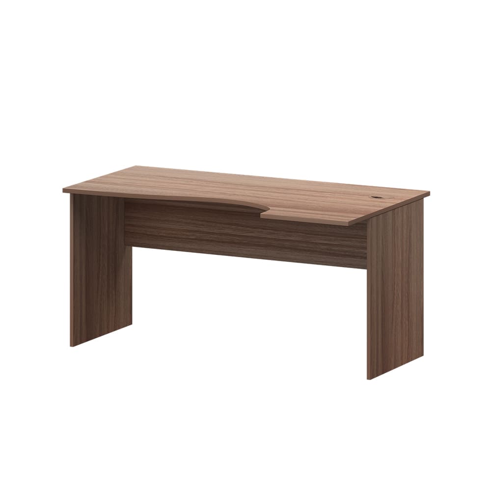 Стол эргономичный правый 1600x900x760 (Тёмный Шимо, 1600x900x760)