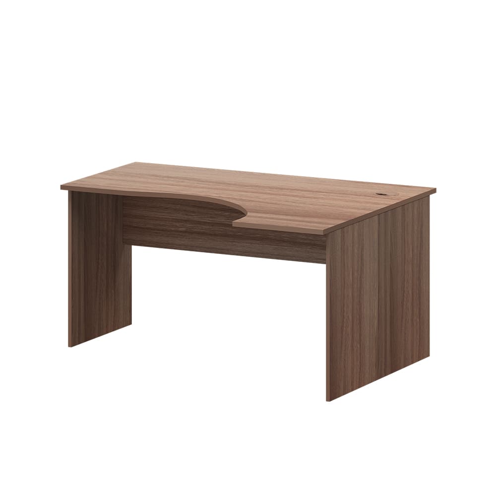 Стол эргономичный правый 1600x1200x760 (Тёмный Шимо, 1600x1200x760)