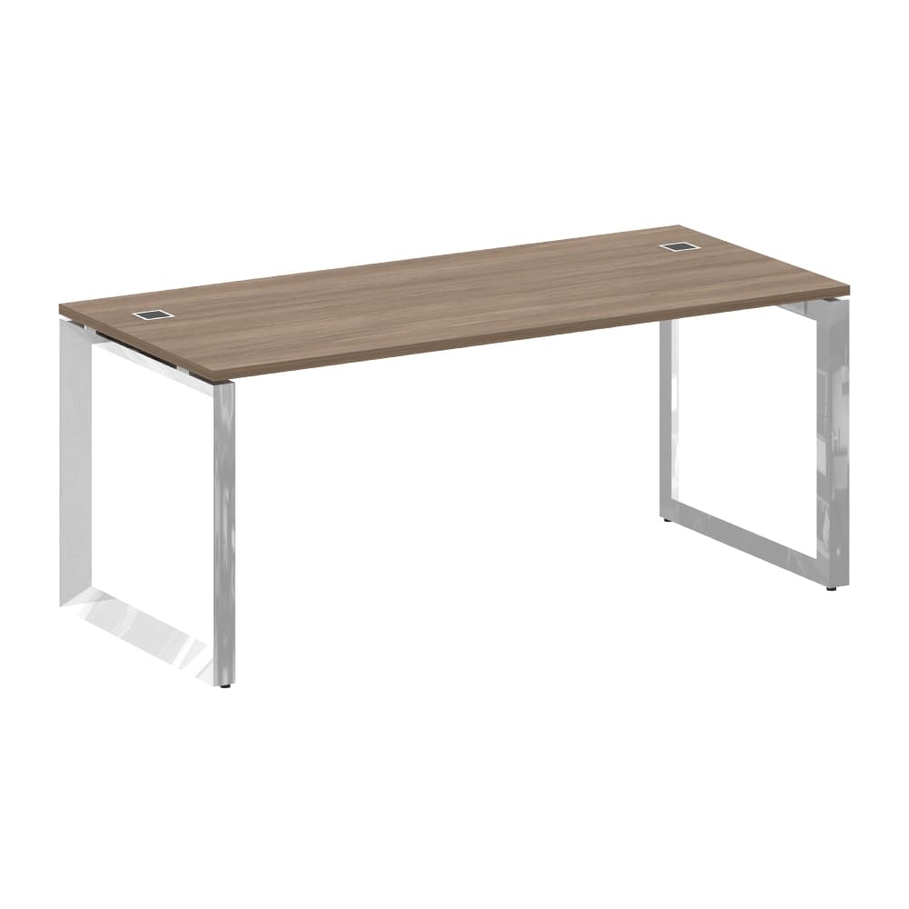 Стол рабочий руководителя на О-обр. м/к 1780x800x750 (Дуб Аризона, 1780x800x750)