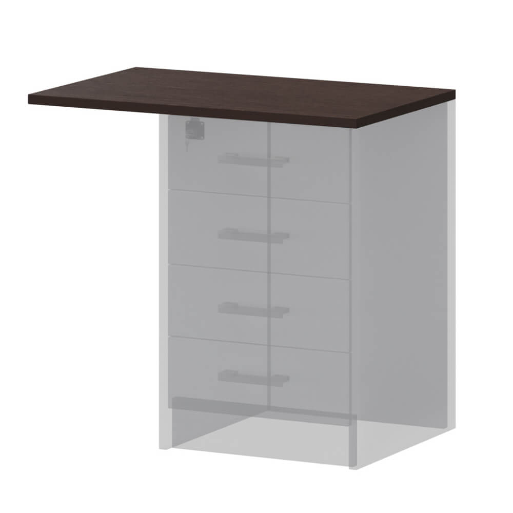 Топ к приставной тумбе АТ-05 730x450x22 (Венге, 730x450x22)