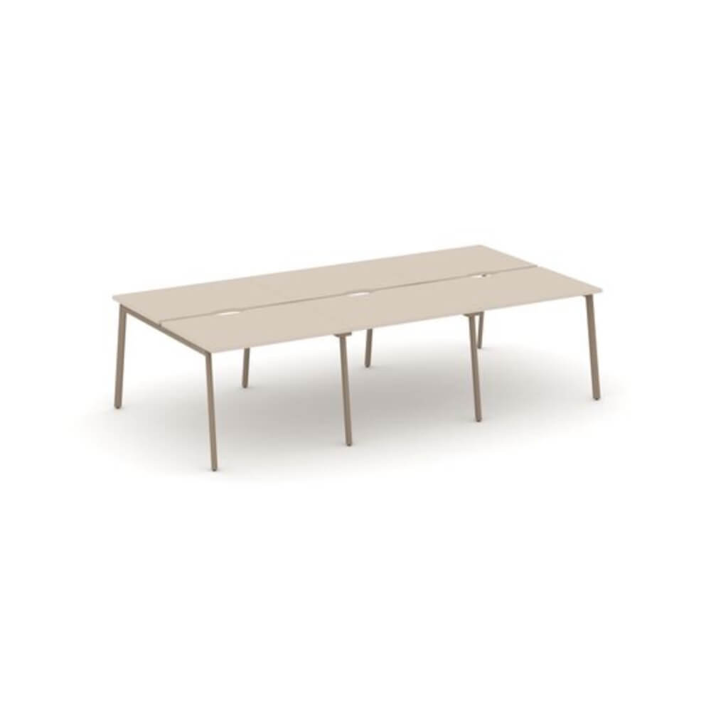 Бенч-система на 6 рабочих мест 2940x1500x750 (Капучино, 2940x1500x750)