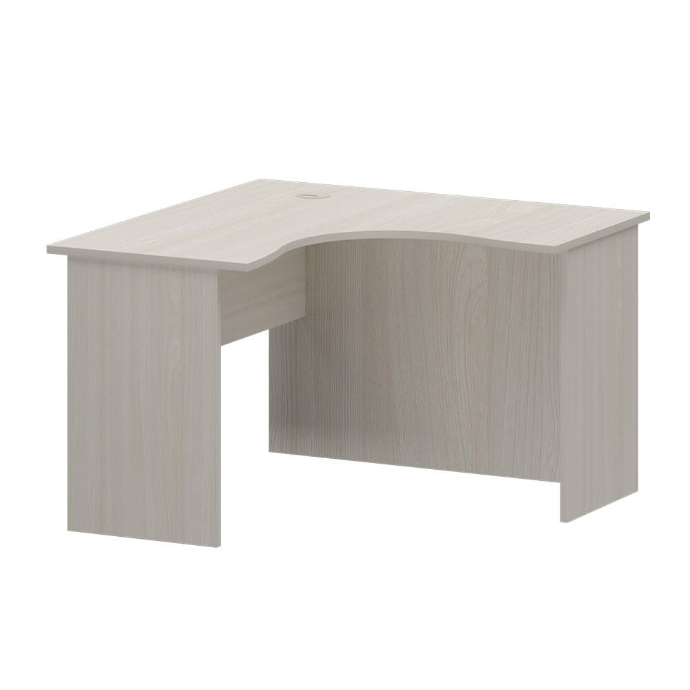 Стол компактный правый 1200x1200x760 (Ясень Шимо, 1200x1200x760)