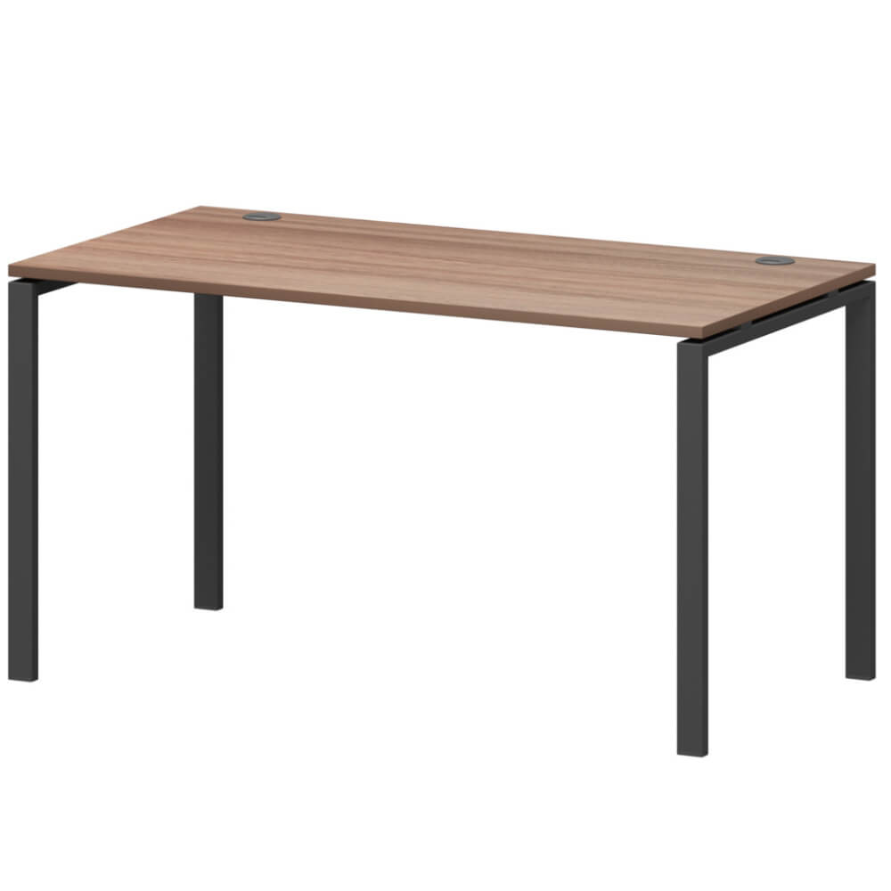 Стол прямой на м/к 1200x730x760 (Тёмный Шимо/антрацит, 1200x730x760)