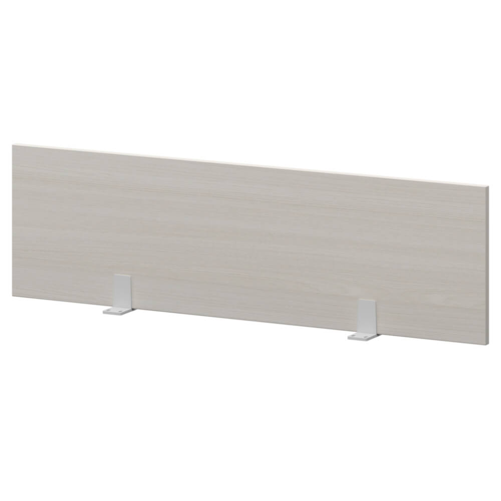 Экран для одиночного стола 1200x18x350 (Ясень Шимо/белый, 1200x18x350,ЛДСП)