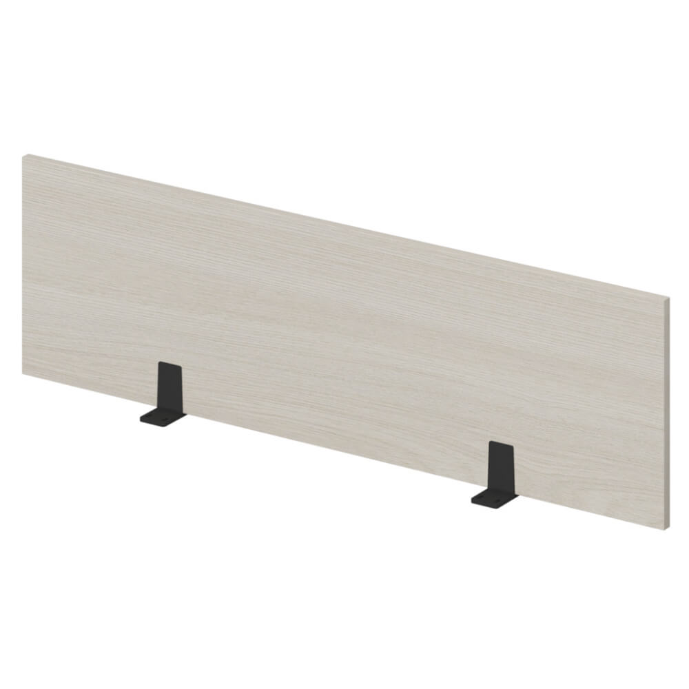 Экран для одиночного стола 1200x18x350 (Ясень Шимо/антрацит, 1200x18x350,ЛДСП)