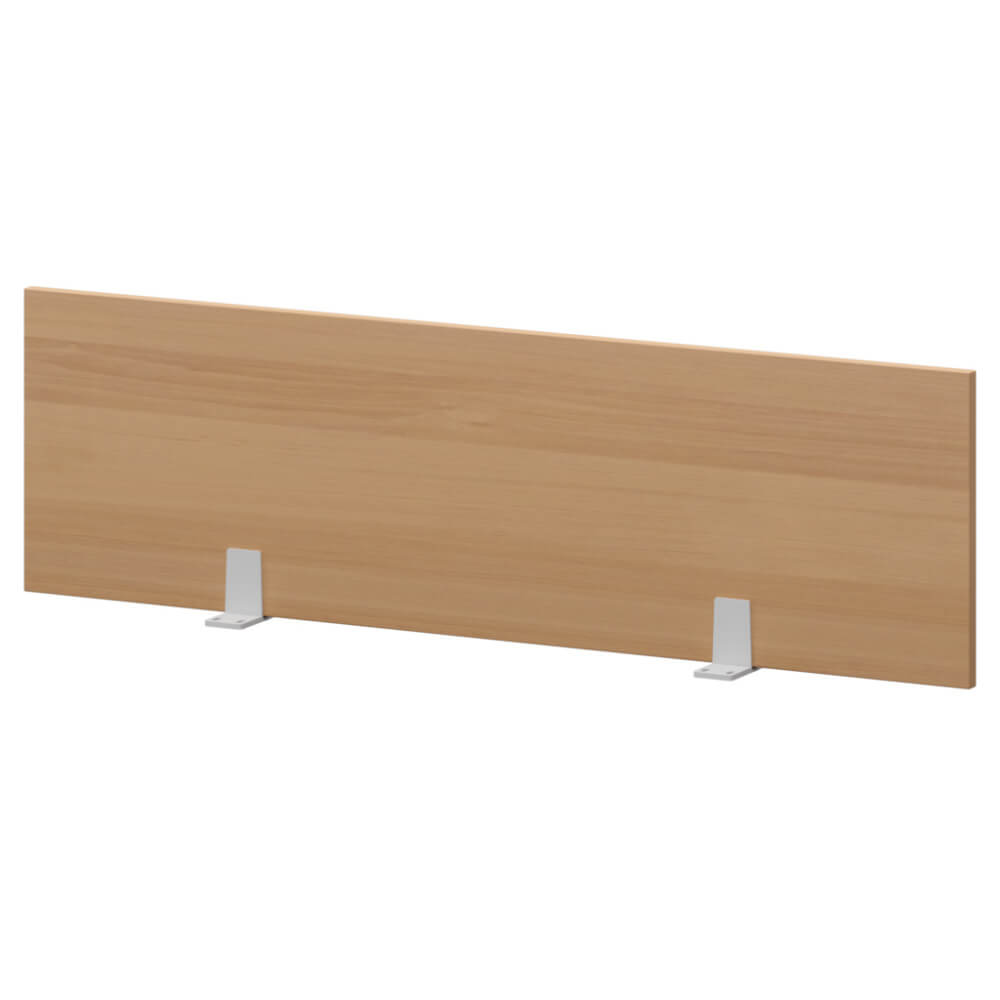 Экран для одиночного стола 1200x18x350 (Ольха/белый, 1200x18x350,ЛДСП)