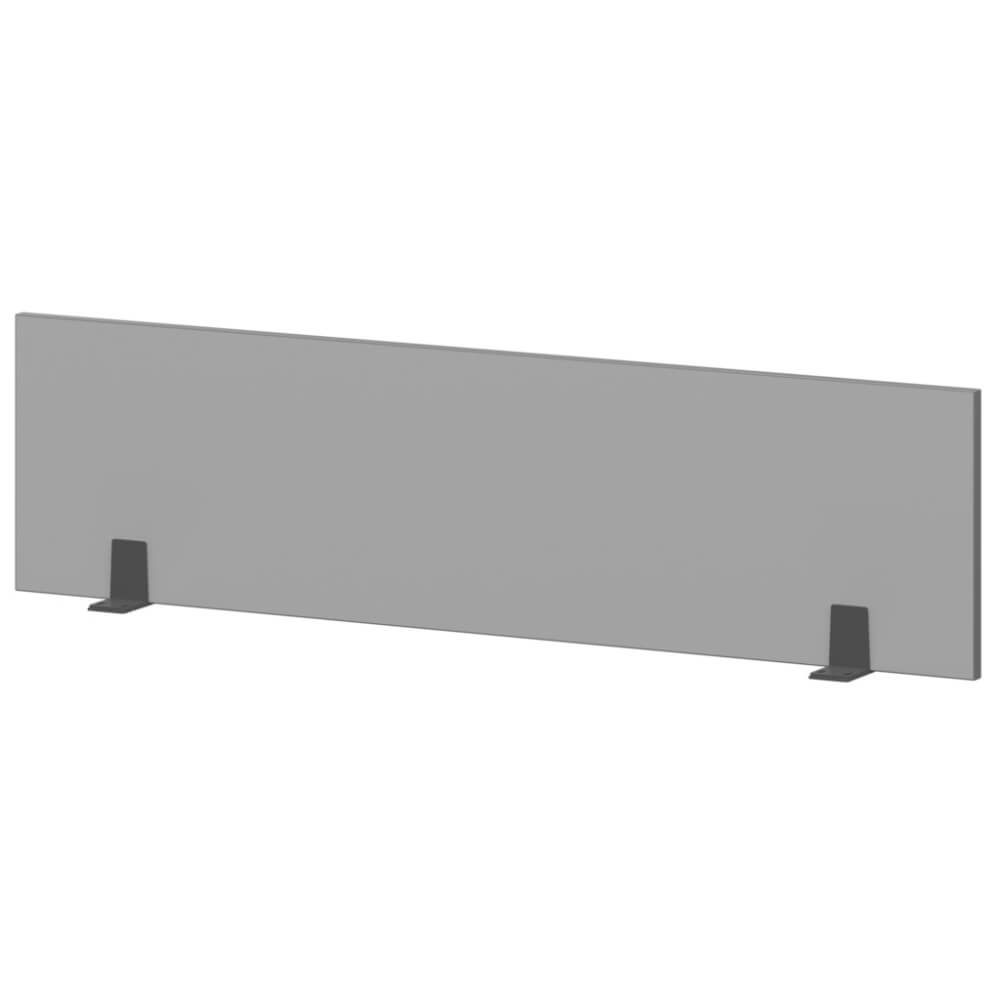 Экран для одиночного стола 1200x18x350 (Серый/антрацит, 1200x18x350,ЛДСП)