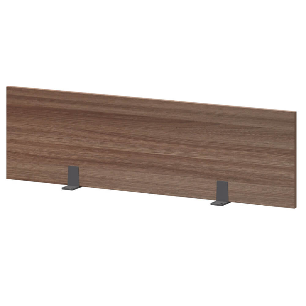 Экран для одиночного стола 1200x18x350 (Тёмный Шимо/антрацит, 1200x18x350,ЛДСП)