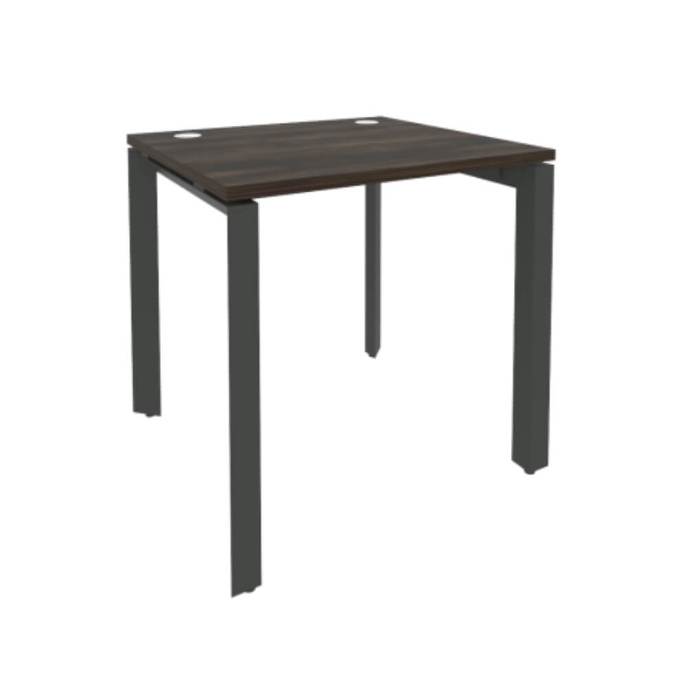 Стол рабочий 780x720x750 на П-образном м/к  (Дуб Мали/антрацит, 780x720x750)