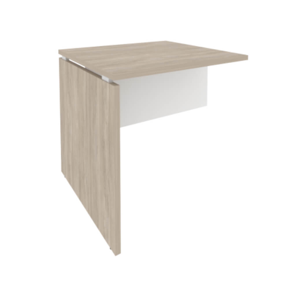 Брифинг-приставка 780x720x750 (Дуб Аттик/Белый Бриллиант, 780x720x750)