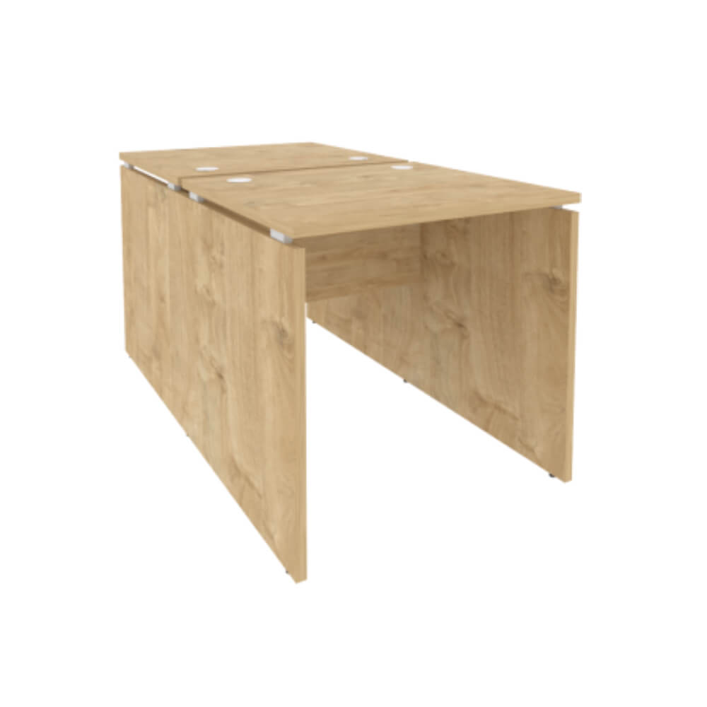 Бенч-система на 2 рабочих места 780x1475x750 (Тиквуд Светлый, 780x1475x750)