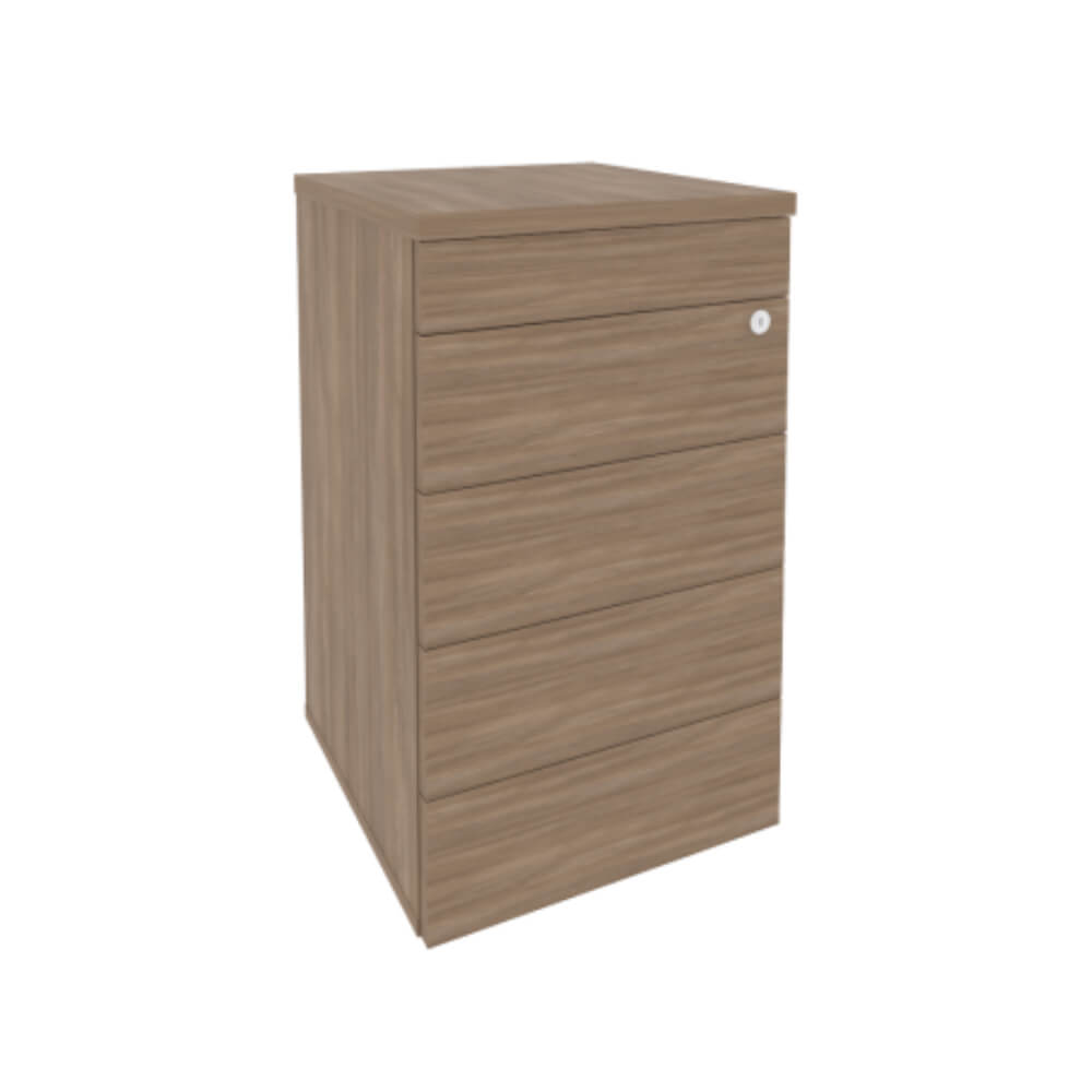 Тумба приставная 4 ящ. (TIP-ON) 432x460x750 (Дуб Аризона, 432x460x750)