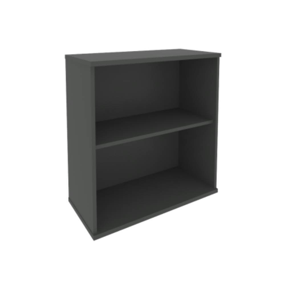 Стеллаж низкий широкий 2 ур. 770x365x828 (Антрацит, 770x365x828)