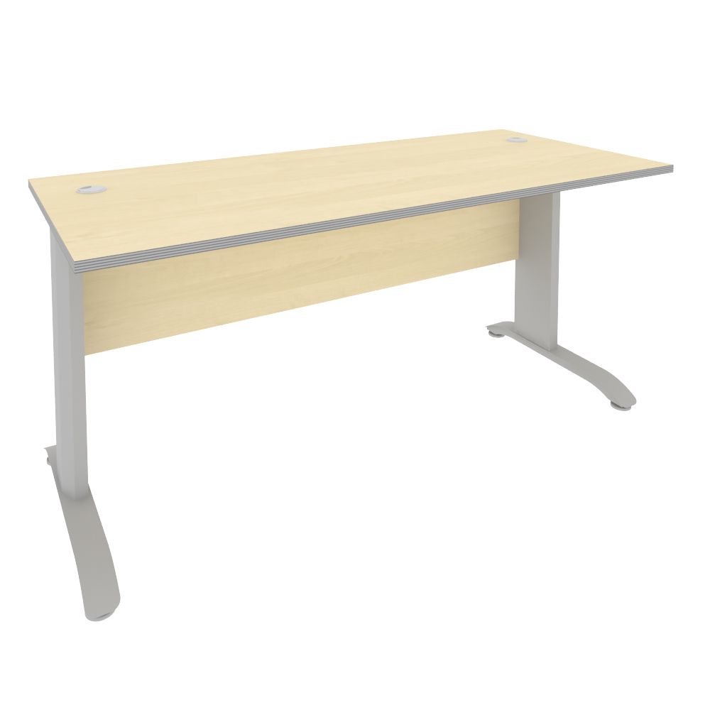 Стол письменный на м/к 1600x720x750 (Клён Металлик, 1600x720x750)