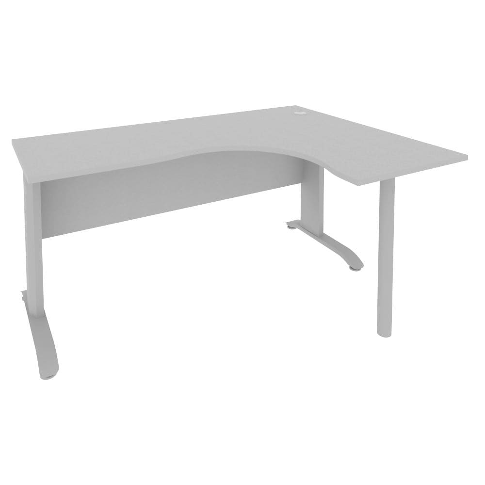 Стол криволинейный Правый на м/к 1600x1200x750 (Серый, 1600x1200x750)