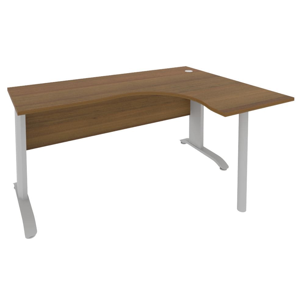 Стол криволинейный Правый на м/к 1600x1200x750 (Орех Гварнери, 1600x1200x750)