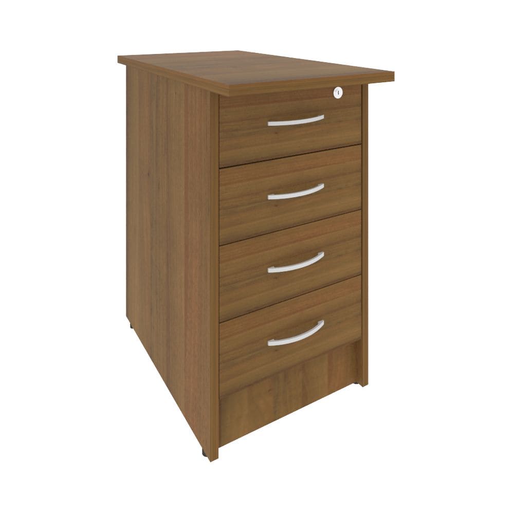 Тумба приставная 4 ящ. 412x720x750  (Орех Гварнери, 412x720x750)