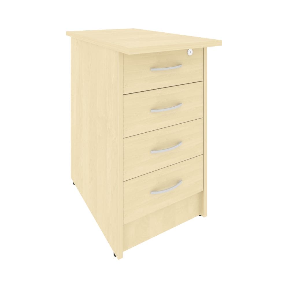 Тумба приставная 4 ящ. 412x720x750  (Клён, 412x720x750)