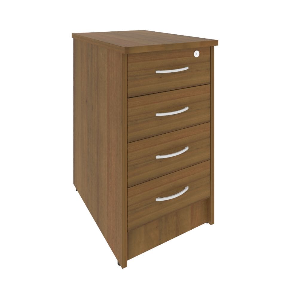 Тумба приставная 4 ящ. 412x600x750  (Орех Гварнери, 412x600x750)