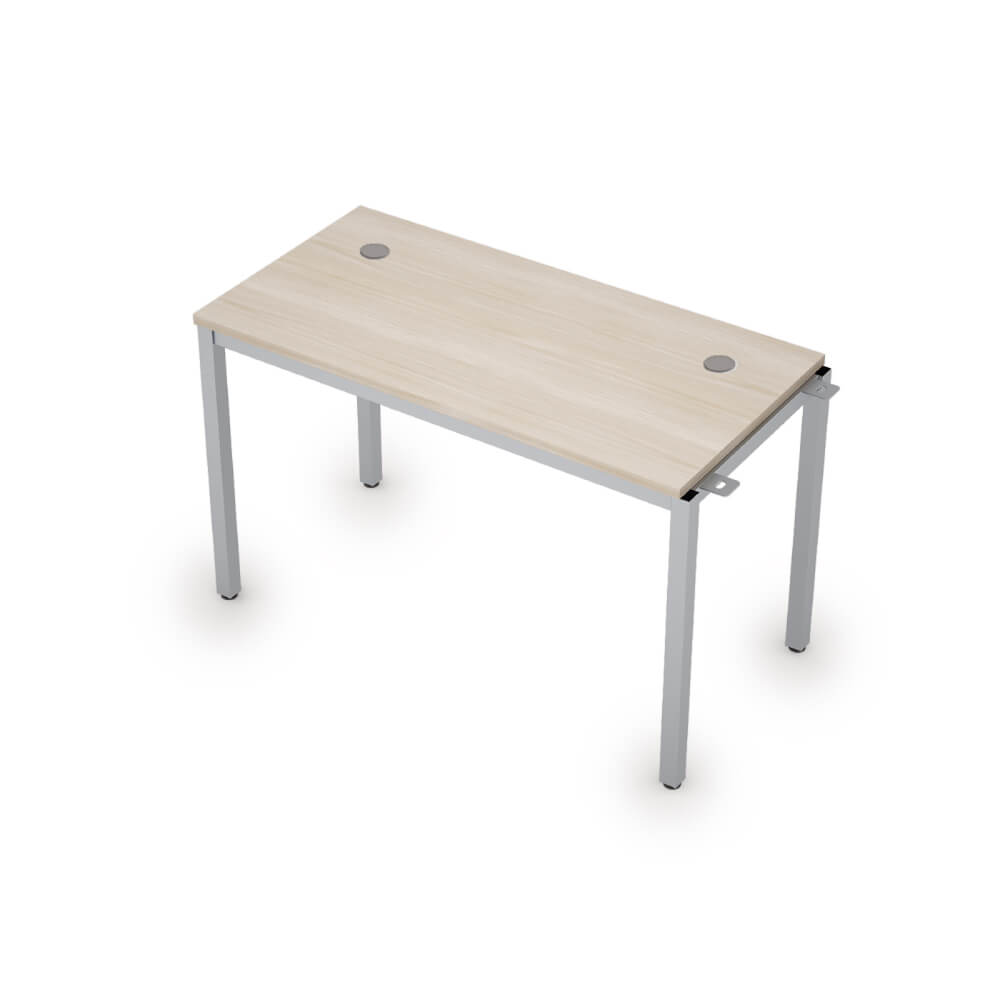 Начальный модуль линейной бенч-системы 1200x600x750 (Шамони Светлый/алюминий матовый, 1200x600x750)