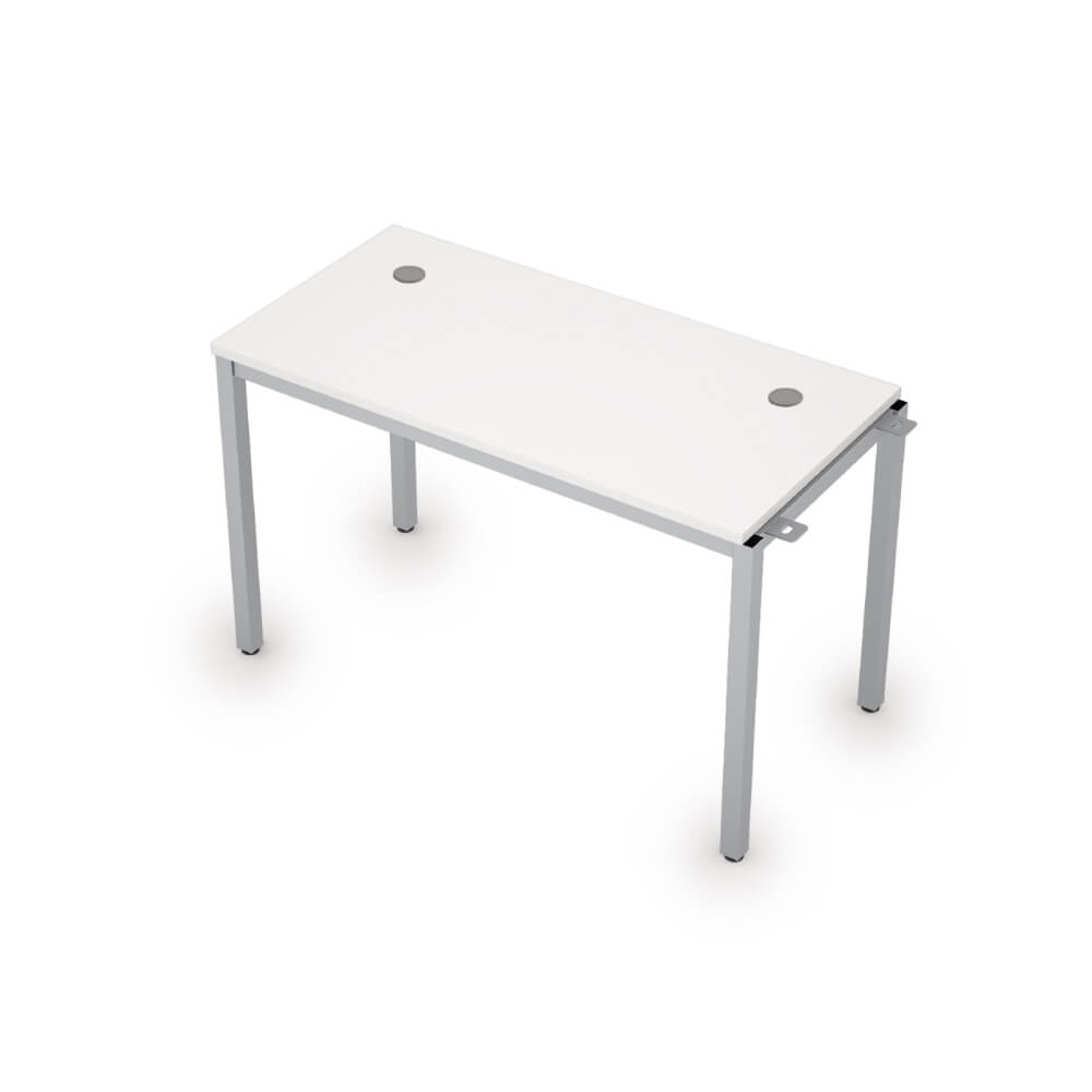 Начальный модуль линейной бенч-системы 1200x600x750 (Белый/алюминий матовый, 1200x600x750)