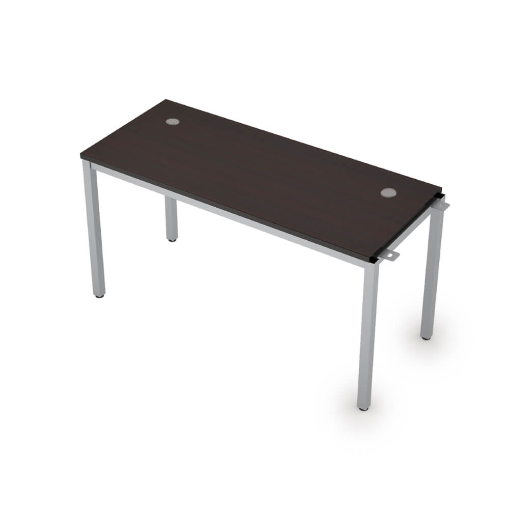 Начальный модуль линейной бенч-системы 1400x600x750 (Венге/алюминий матовый, 1400x600x750)