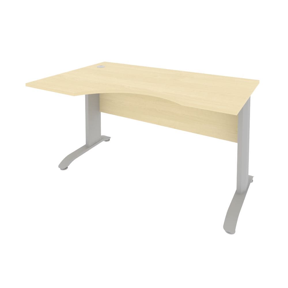 Стол криволинейный Левый на м/к 1400x900x750 (Клён, 1400x900x750)