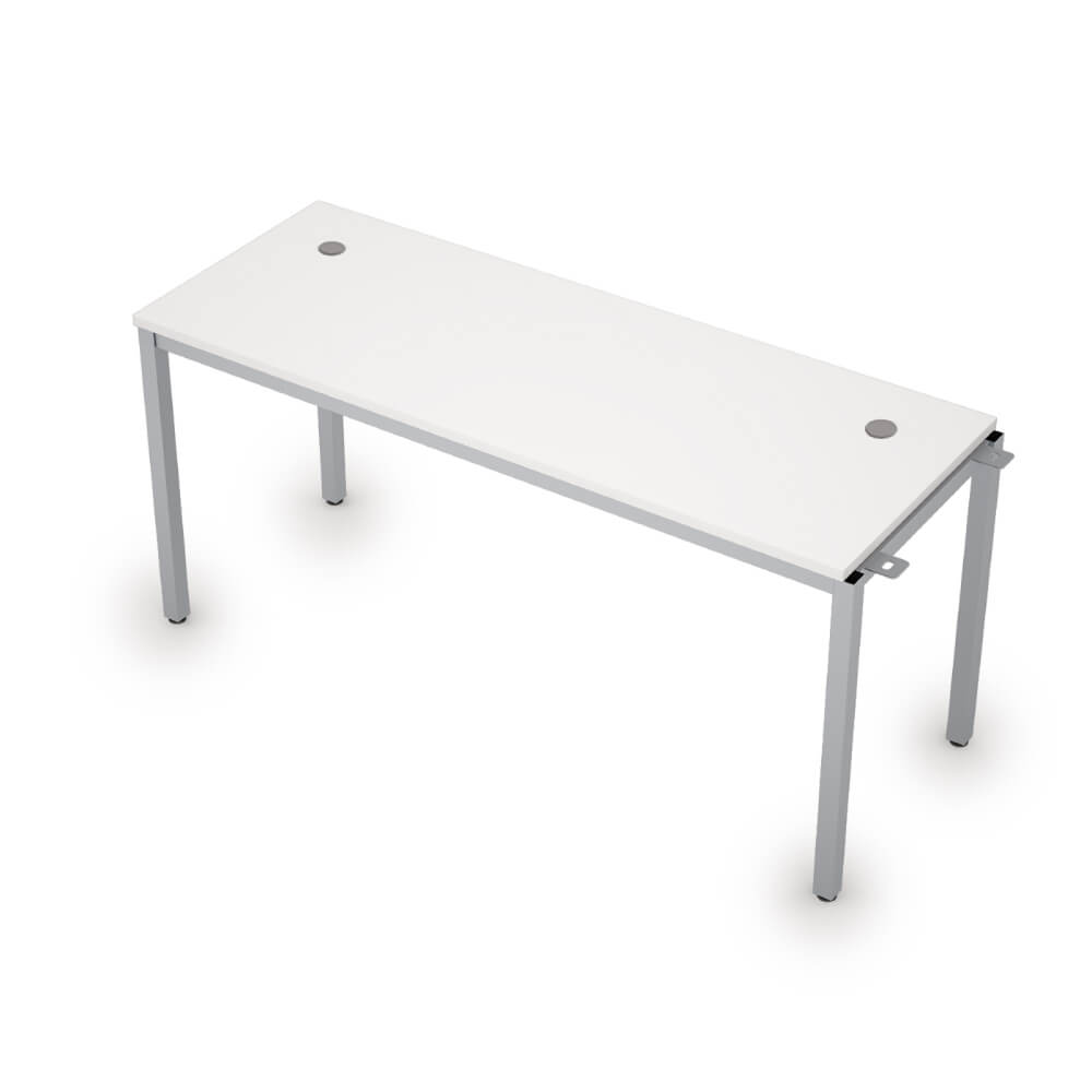 Начальный модуль линейной бенч-системы 1600x600x750 (Белый/алюминий матовый, 1600x600x750)