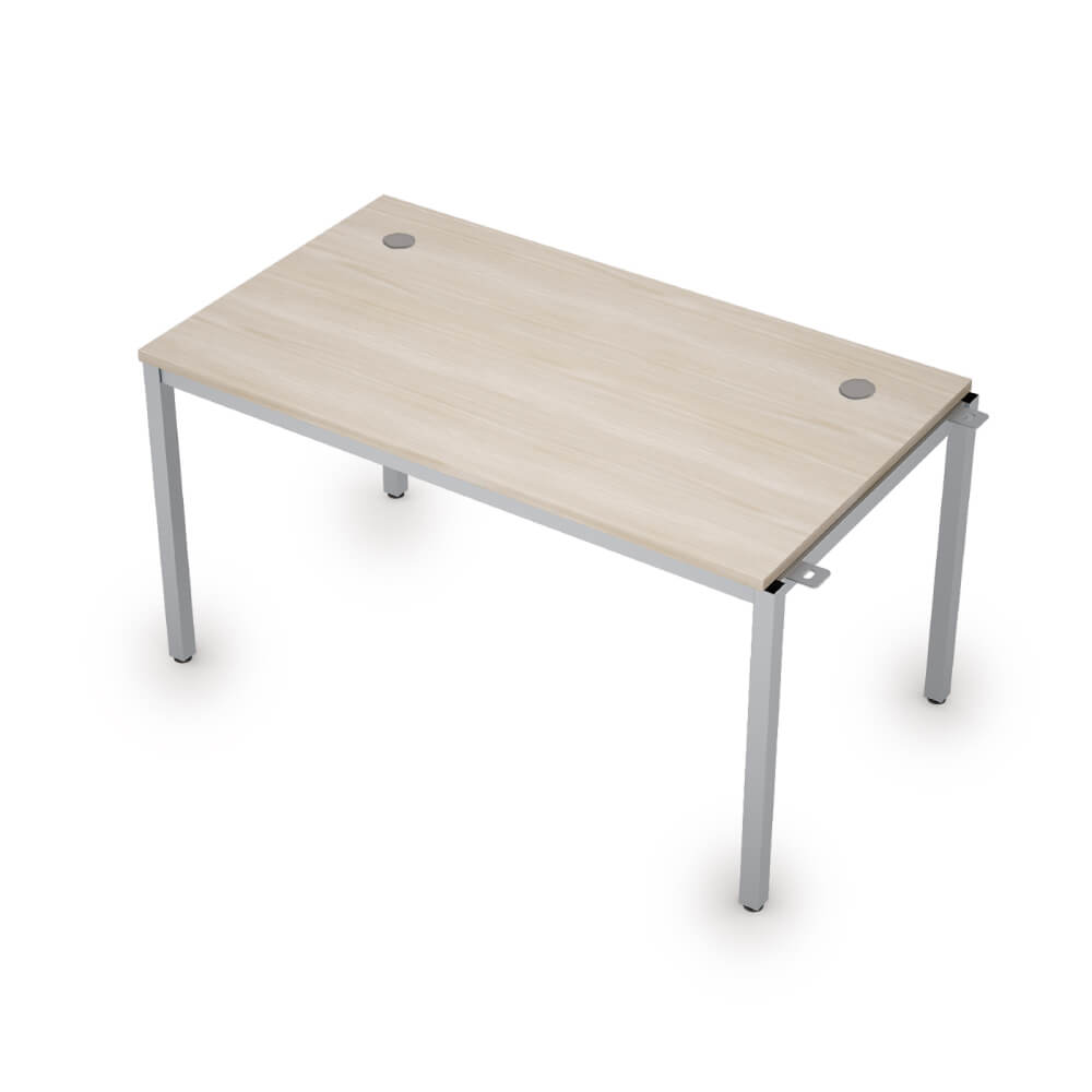 Начальный модуль линейной бенч-системы 1400x800x750 (Шамони Светлый/алюминий матовый, 1400x800x750)