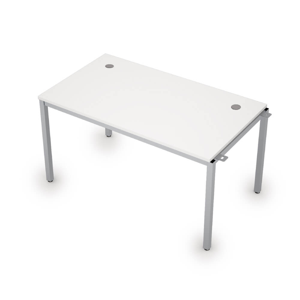 Начальный модуль линейной бенч-системы 1400x800x750 (Белый/алюминий матовый, 1400x800x750)