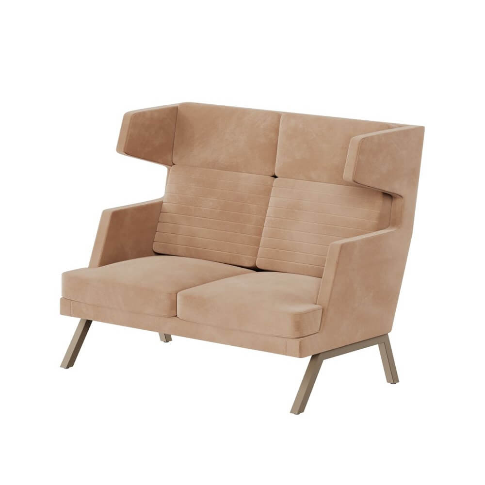 Aldo диван двухместный  высокий 1430x960x1180 (Категория 2, на выбор, 1430x960x1180)