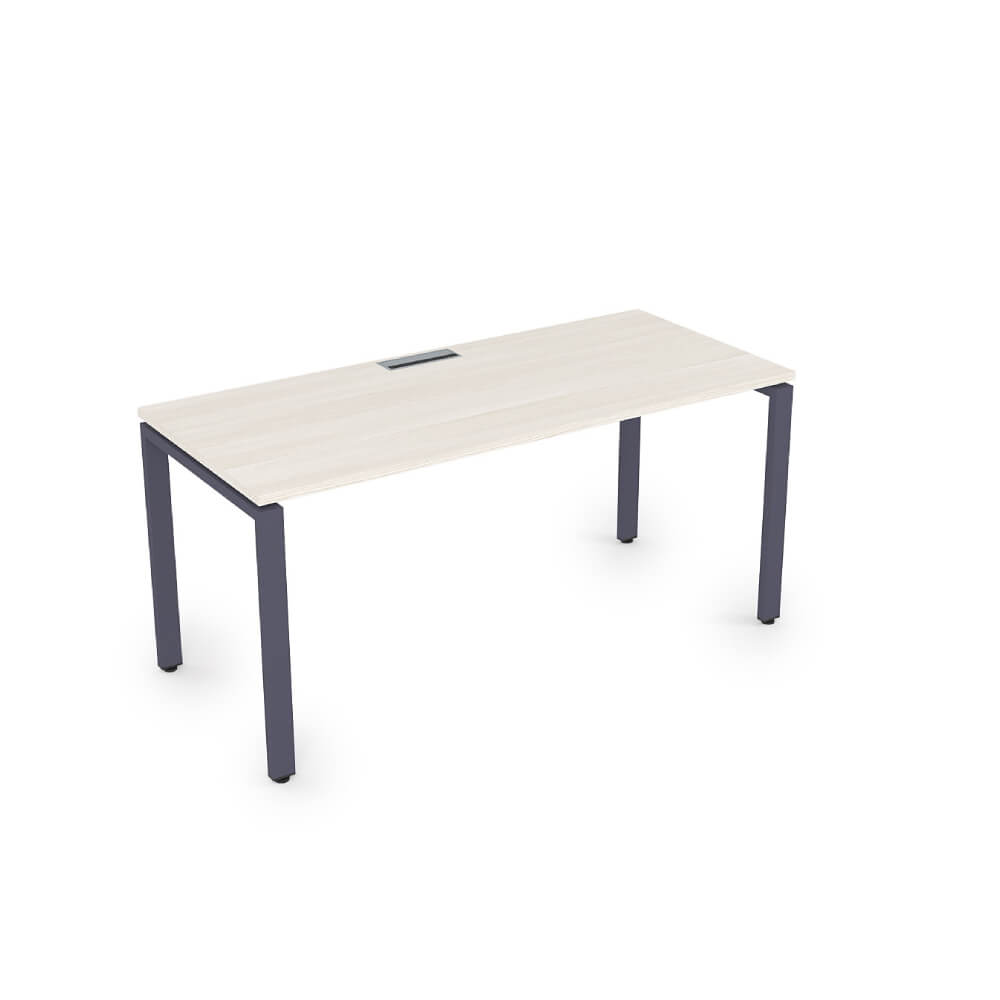 Стол рабочий 1400x700x750 (Ivory/графит, 1400x700x750)