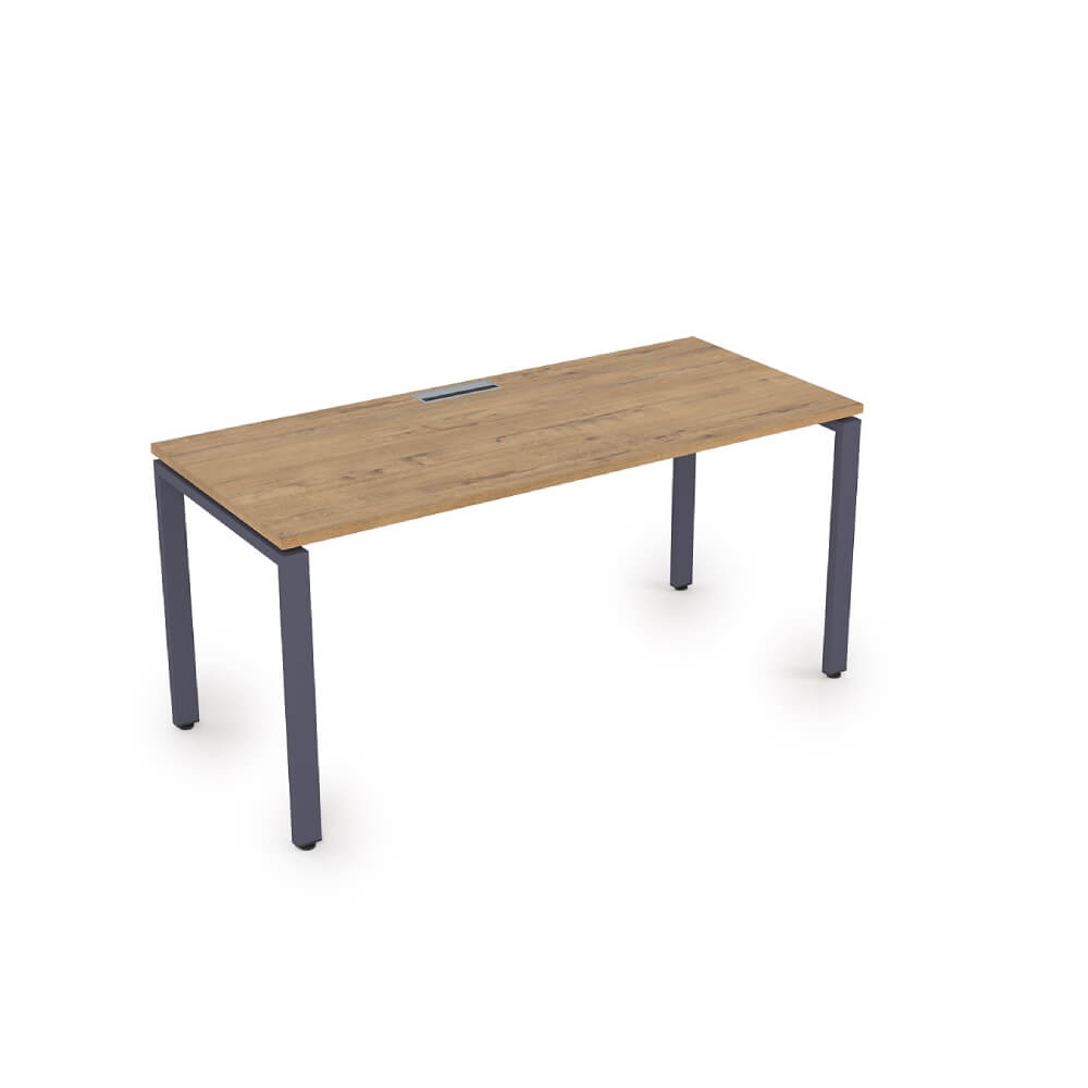 Стол рабочий 1600x700x750 (Teakwood/графит, 1600x700x750)