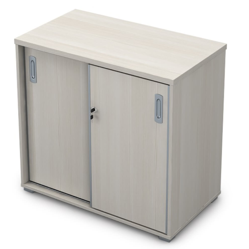 Шкаф-купе низкий 800x450x750 ХДФ (Ivory, 800x450x750)