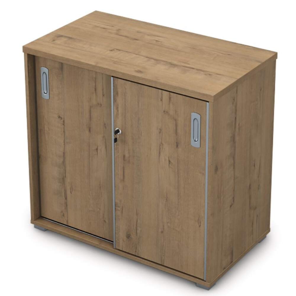 Шкаф-купе низкий 800x450x750 ХДФ (Teakwood, 800x450x750)