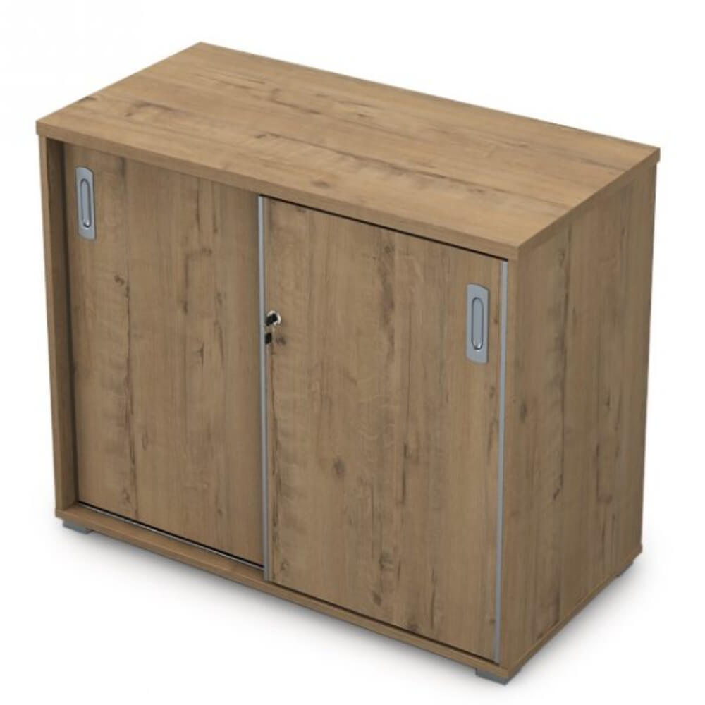 Шкаф-купе низкий 900x450x750 ХДФ (Teakwood, 900x450x750)