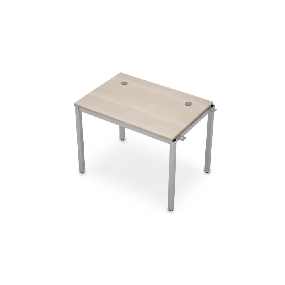 Начальный модуль линейной бенч-системы 1000x700x750 (Шамони Светлый/алюминий матовый, 1000x700x750)