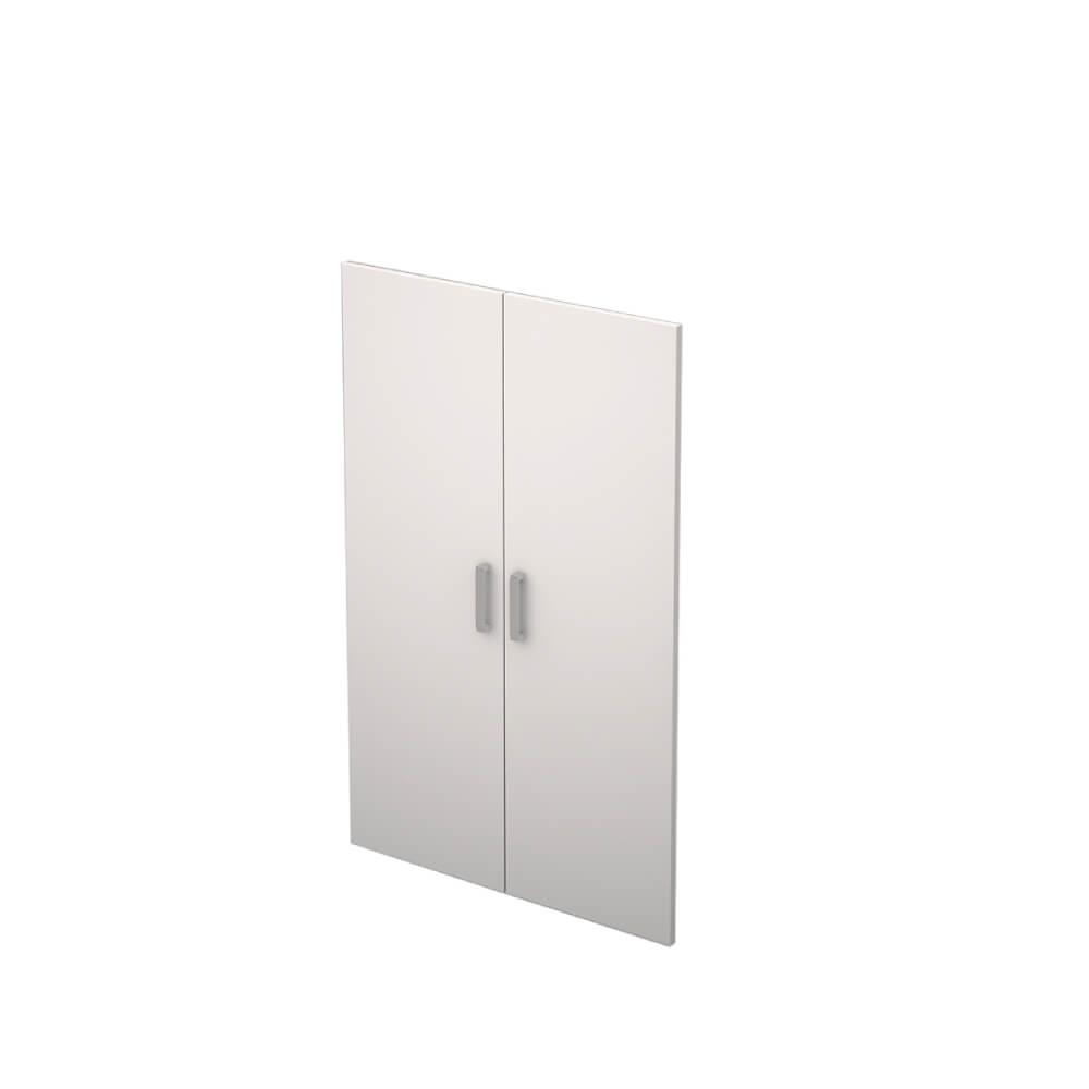 Комплект средних дверей ЛДСП (2 шт.) (396x16x1244)x2 (Белый, (396x16x1244)x2)