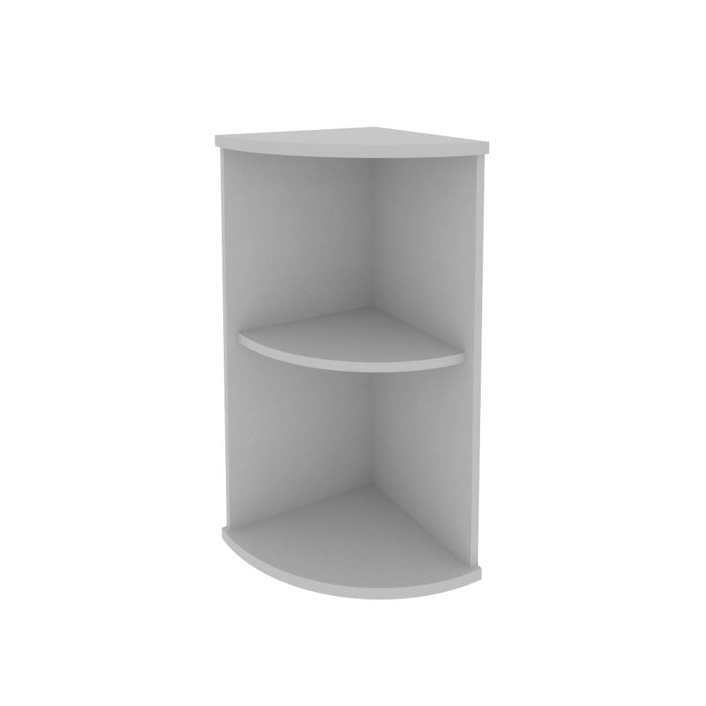 Стеллаж угловой 2 ур. 365x365x828 (Серый, 365x365x828)