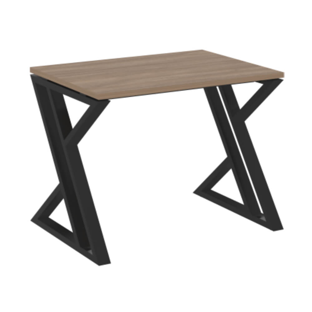 Стол рабочий (Z-образные опоры) 980x720x750 (Дуб Аризона/чёрный, 980x720x750)