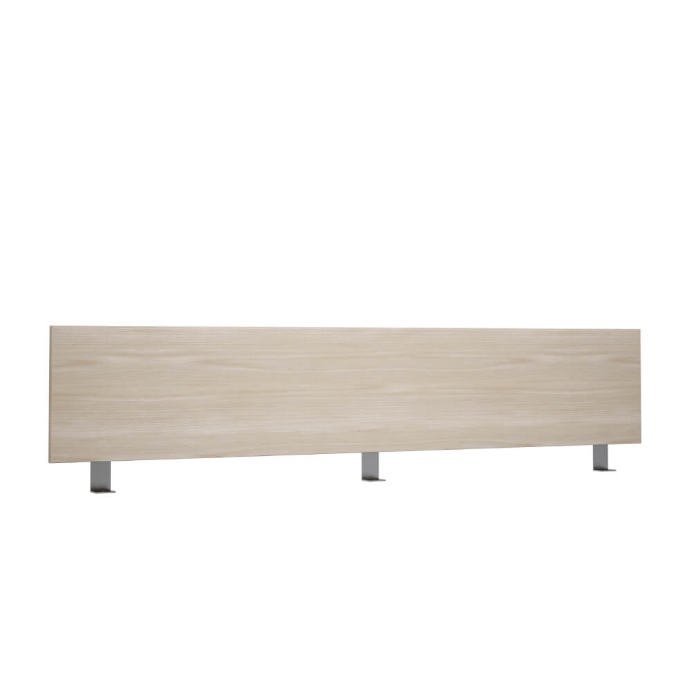 Экран фронтальный 1600x16x300 ЛДСП для столов/лин. Бенч на м/к 40х40 (Шамони Светлый, 1600x16x300,ЛДСП 16 мм)