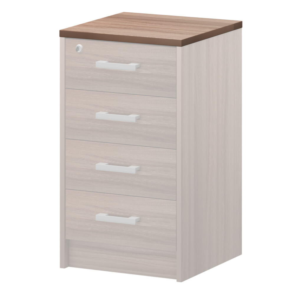 Топ к приставной тумбе АТ-05 440x450x22 (Тёмный Шимо, 440x450x22)