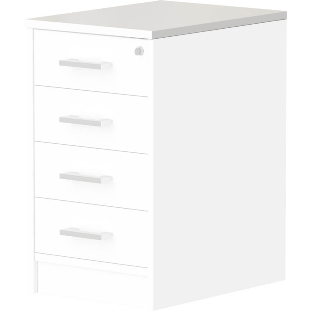 Топ к приставной тумбе АТ-07 440x600x22 (Белый, 440x600x22)