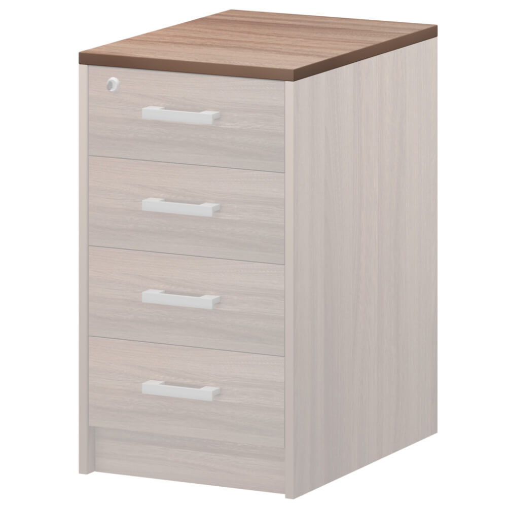 Топ к приставной тумбе АТ-07 440x600x22 (Тёмный Шимо, 440x600x22)