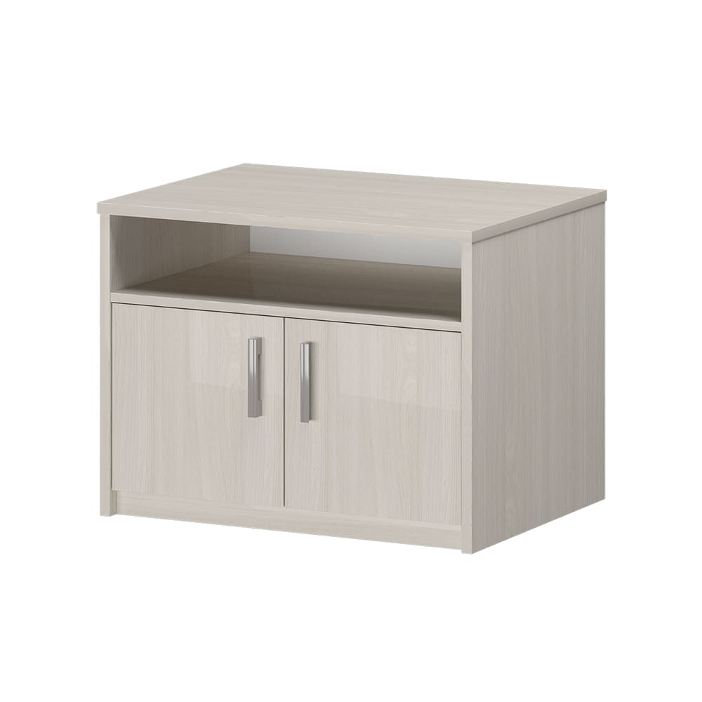 Тумба под оргтехнику 800x600x600 (Ясень Шимо, 800x600x600)