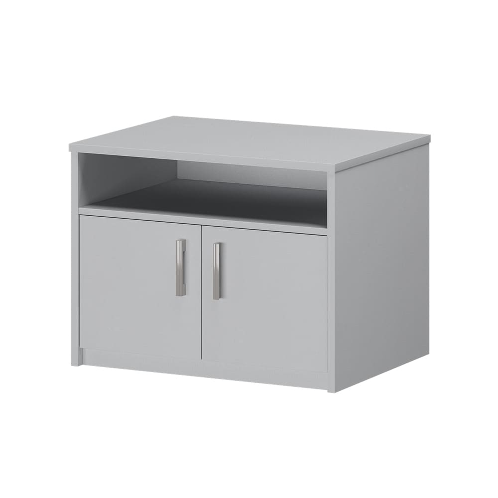 Тумба под оргтехнику 800x600x600 (Серый, 800x600x600)